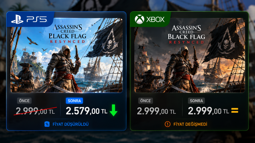 Assassin's Creed Black Flag Resynced'a Beklenmedik Fiyat Artışı chatgpt image 16 tem 2026 20 19 37