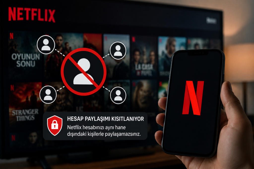 Netflix, hesap paylaşımını engellemek için yeni bir özellik geliştiriyor image