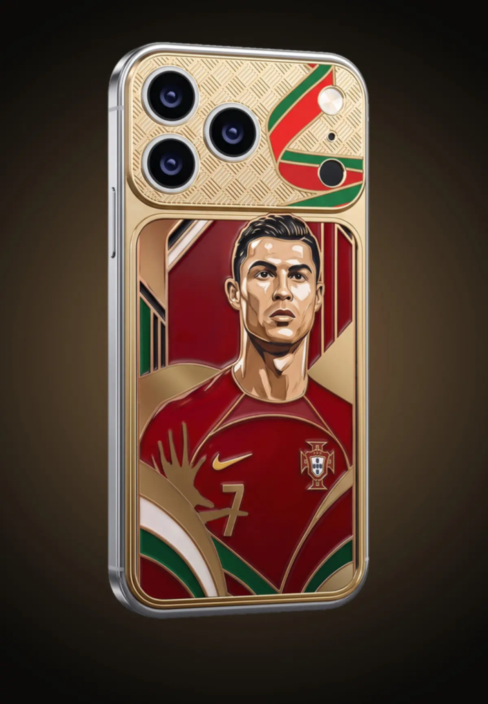 Messi ve Ronaldo İmzalı 24 Ayar Altın Telefonlar Tanıtıldı: Fiyatları Dudak Uçuklatıyor resim
